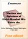 Maxims and Opinions of Field-Marshal for MobiPocket Reader