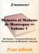 Memoirs of Madame de Montespan, Volume 1 for MobiPocket Reader