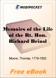 Memoirs of the Life of the Rt. Hon. Richard Brinsley Sheridan - Volume 01 for MobiPocket Reader