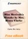 Miss Merivale's Mistake for MobiPocket Reader