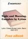 Night and Morning, Complete for MobiPocket Reader