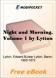 Night and Morning, Volume 1 for MobiPocket Reader