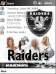Oakland Raiders Animated Theme for Pocket PC