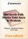 Old Greek Folk Stories Told Anew for MobiPocket Reader
