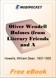 Oliver Wendell Holmes for MobiPocket Reader