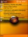 Orange Background BST Theme for Pocket PC