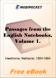 Passages from the English Notebooks, Volume 1 for MobiPocket Reader