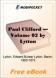 Paul Clifford, Volume 2 for MobiPocket Reader
