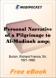 Personal Narrative of a Pilgrimage to Al-Madinah & Meccah - Volume 2 for MobiPocket Reader