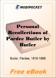 Personal Recollections of Pardee Butler for MobiPocket Reader