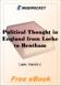 Political Thought in England from Locke to Bentham for MobiPocket Reader