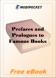 Prefaces and Prologues to Famous Books with Introductions, Notes and Illustrations for MobiPocket Reader