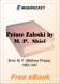Prince Zaleski for MobiPocket Reader