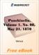 Punchinello, Volume 1, No. 08, May 21, 1870 for MobiPocket Reader