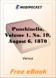 Punchinello, Volume 1, No. 19, August 6, 1870 for MobiPocket Reader