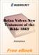 Reina Valera New Testament of the Bible 1862 for MobiPocket Reader