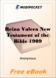Reina Valera New Testament of the Bible 1909 for MobiPocket Reader