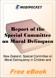 Report of the Special Committee on Moral Delinquency in Children and Adolescents for MobiPocket Reader