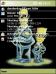 Simpsons In Black Theme for Pocket PC