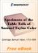 Specimens of the Table Talk of Samuel Taylor Coleridge for MobiPocket Reader
