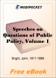 Speeches on Questions of Public Policy, Volume 1 for MobiPocket Reader