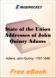 State of the Union Address by John Quincy Adams for MobiPocket Reader