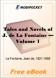 Tales and Novels of J. de La Fontaine - Volume 11 for MobiPocket Reader