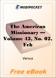 The American Missionary - Volume 42, No. 02, February 1888 for MobiPocket Reader