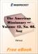 The American Missionary - Volume 42, No. 08, August, 1888 for MobiPocket Reader