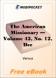 The American Missionary - Volume 42, No. 12, December, 1888 for MobiPocket Reader