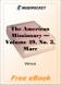 The American Missionary - Volume 49, No. 3, March, 1895 for MobiPocket Reader
