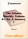 The Atlantic Monthly, Volume 01, No. 3, January, 1858 for MobiPocket Reader