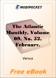 The Atlantic Monthly, Volume 09, No. 52, February, 1862 for MobiPocket Reader