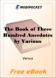 The Book of Three Hundred Anecdotes for MobiPocket Reader