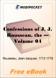 The Confessions of J. J. Rousseau - Volume 04 for MobiPocket Reader