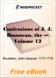 The Confessions of J. J. Rousseau - Volume 12 for MobiPocket Reader