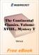 The Continental Classics, Volume XVIII for MobiPocket Reader