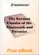 The German Classics of the Nineteenth and Twentieth Centuries, Volume 03 for MobiPocket Reader