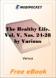 The Healthy Life, Vol. V, Nos. 24-28 for MobiPocket Reader