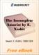 The Incomplete Amorist for MobiPocket Reader