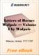 The Letters of Horace Walpole, Earl of Orford - Volume 1 for MobiPocket Reader