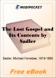 The Lost Gospel and Its Contents for MobiPocket Reader