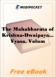 The Mahabharata of Krishna-Dwaipayana Vyasa, Volume 1 for MobiPocket Reader