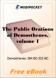 The Public Orations of Demosthenes, Volume 1 for MobiPocket Reader