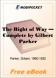 The Right of Way - Complete for MobiPocket Reader