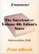 The Satyricon - Volume 06: Editor's Notes for MobiPocket Reader