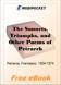 The Sonnets, Triumphs, and Other Poems of Petrarch for MobiPocket Reader