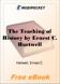 The Teaching of History for MobiPocket Reader