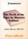 The Teeth of the Tiger for MobiPocket Reader