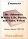 The Works of Samuel Johnson, Volume 1 for MobiPocket Reader